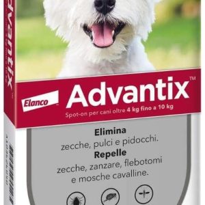 Bayer advantix x chiens 4-10 kg – 4 pipettes