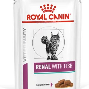 ROYAL CANIN Rénal Félin – Chat – Sachets Fraîcheur – Poulet – 12 x 85g