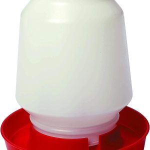 Little Giant Miller Manufacturing – Distributeur d’eau en Plastique pr Chien/Chat Rouge 3,7 L