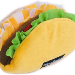 ZippyPaws – NomNomz Plush Squeaker Dog Toy for The Foodie Pup