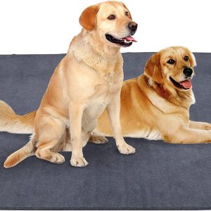 Upgrade Non-Slip Dog Pads Extra Large 72″ x 72″, Washable Puppy Pads with Fast Absorbent, Reusable, Waterproof for Training, Travel, Whelping, Housebreaking, Incontinence, for Playpen, Crate