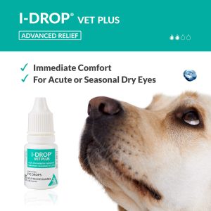 I Drop Vet Plus Eye Lubricant – Multidose Bottle – 10 Ml. by Vets P