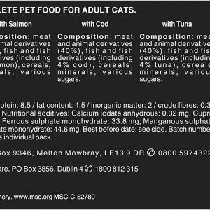 Sheba Select Slices Bac à nourriture pour chat Collection poissons en sauce 85 g