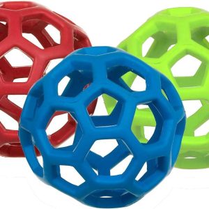 JW Hol-ee Balle résistante pour animal domestique, taille 8, couleurs variées