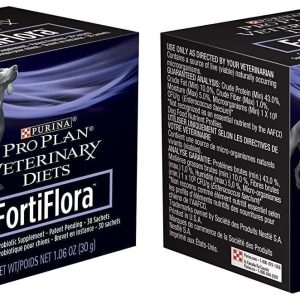Purina FortiFlora Veterinary Diets Probiotic Dog Food Nutritional Supplements (2 Pack) 30 ct. boxes