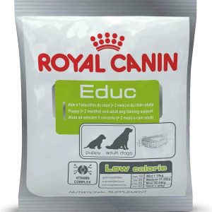 Royal Canin Educ | Pack de 10 | 10 x 50 g | Complément Alimentaire pour Chiens | Récompense hypocalorique pour l’éducation et l’entraînement | avec Complexe de vitamines pour Soutenir Les cellules